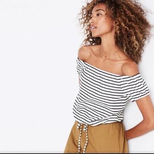 Madewell Melody off the shoulder top L